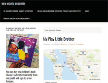 Tablet Screenshot of newmodelminority.com